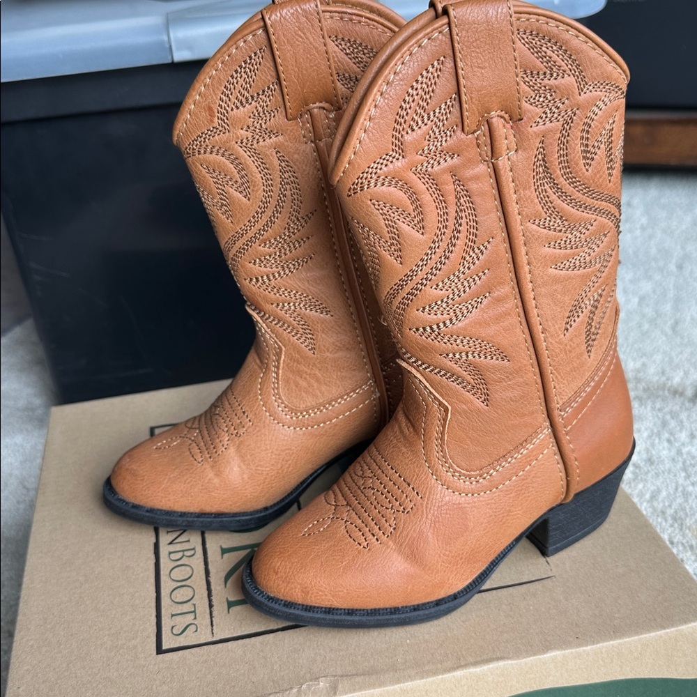 Smoky Mountain Kids Boots - Brown 8.5 little kid